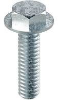 1/4-20 X 1 3/4 UN-SERR HEX FLANGE GR5 ZINC FRAME BOLT