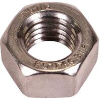 1/4-20 FIN HEX NUT 316 SS