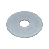 3/8 FENDER WASHER 13/32 ID X 2"OD 12GA  ZINC